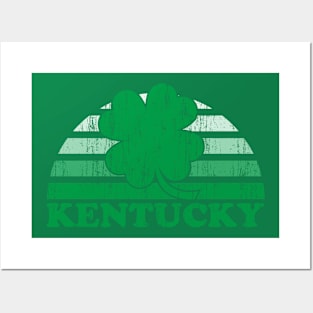 Kentucky Shamrock St. Patrick's Day Posters and Art